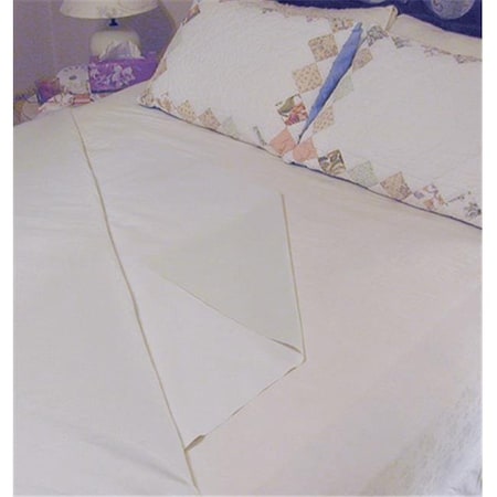 Mabis Mabis 560-8037-0022 Flannel-Rubber Waterproof Sheeting - 36 x 54 560-8037-0022